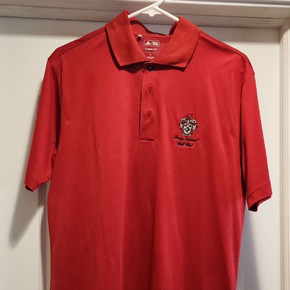 Trump National Golf Course Polo Shirt with Embroidered Logo